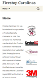 Mobile Screenshot of firestopcarolinas.com